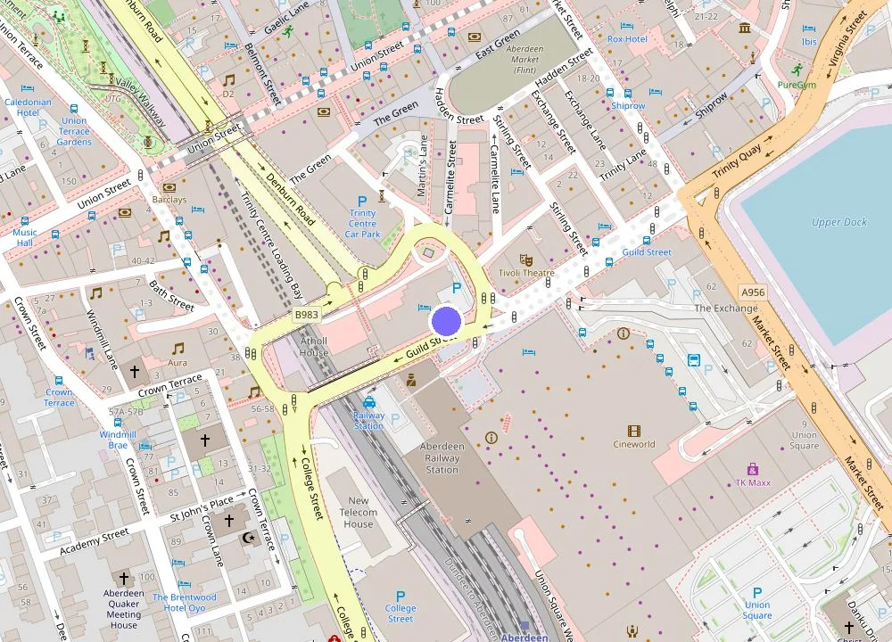 Map: The Station Hotel